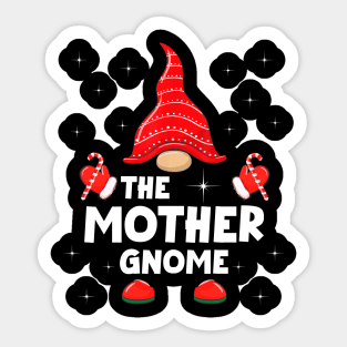 The Mother Gnome Matching Family Christmas Pajama Sticker